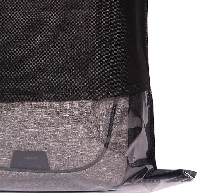 DIOMMELL Set of 6 Dustproof Drawstring Bags Dust Covers Large Non-Woven Fabric Cloth Storage Pouch String Bag for Handbags Purses