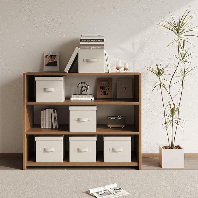 Extra large Fabric Storage Bins with Lids 22.8*15.8*15 in