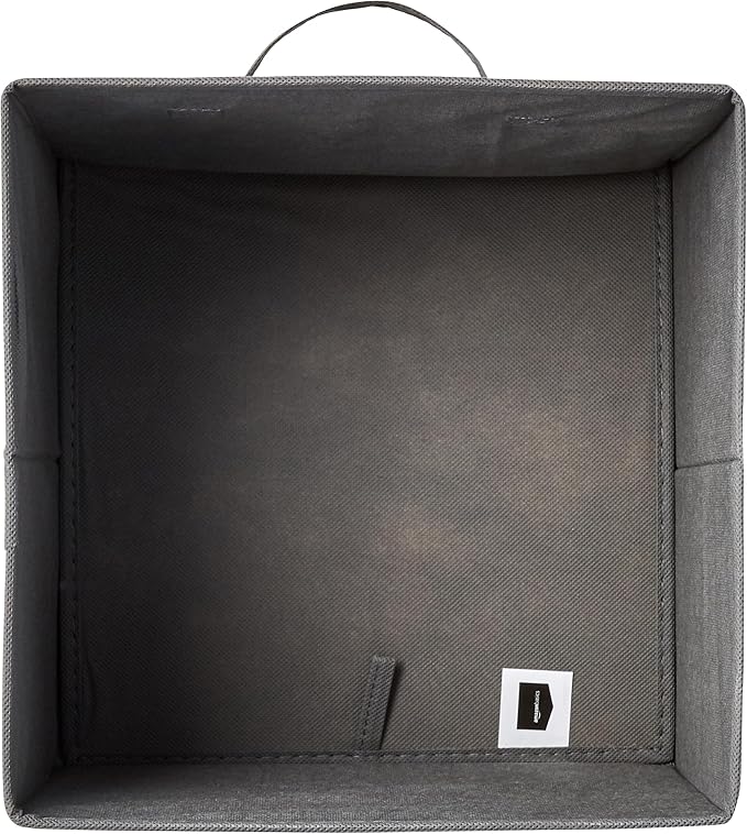 Collapsible Fabric Storage Cubes Organizer with Handles, Sturdy