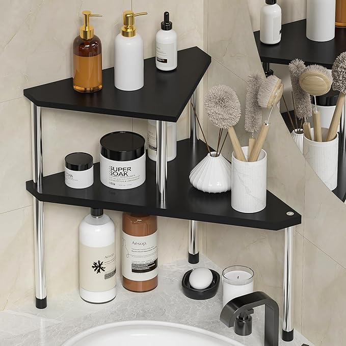 Bathroom Counter Organizer Over Sink for Toiletries, Makeup