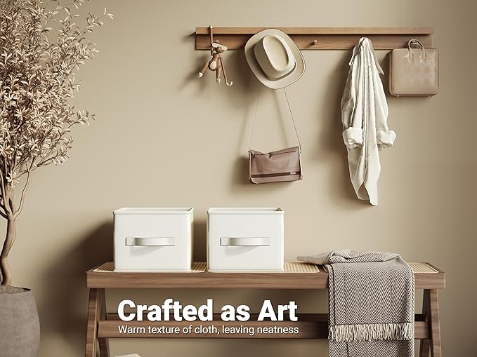 Fabric Storage Bins, Closet Bin Shelf Organizer Shelf Basket