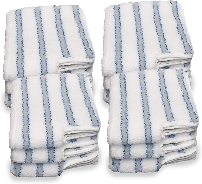 LTWHOME Design Replacement Dual-Sided Microfiber Scrub Mop Pads Fit for ProMist MAX Spray Mop (Pack of 12)