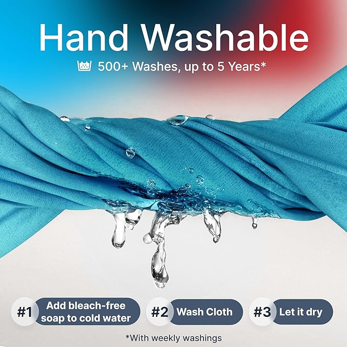 Koala Lens Cleaning Cloth | Japanese Microfiber | Glasses Cleaning Cloths | Eyeglass Lens Cleaner | Eyeglasses, Camera, VR/AR Headset, and Screen Cleaner | Blue & Purple (Pack of 3)