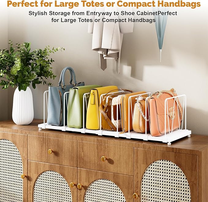 Extendable Purse Organizers Purse Storage. Length 16-28 in. Bag Organizer Purse