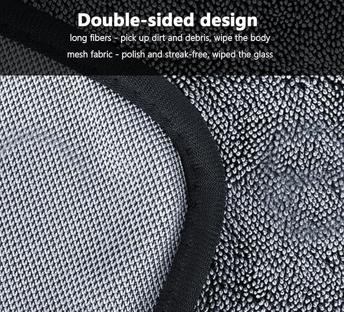 Shiny Shower Cleaning Wipes, Drying Towels, Shower Doors Wipes Drying Towels,16 * 24" Streak Free Glass Window Car Mirror Super Absorben Microfiber Cleaning Cloths (1pc grey16*24")