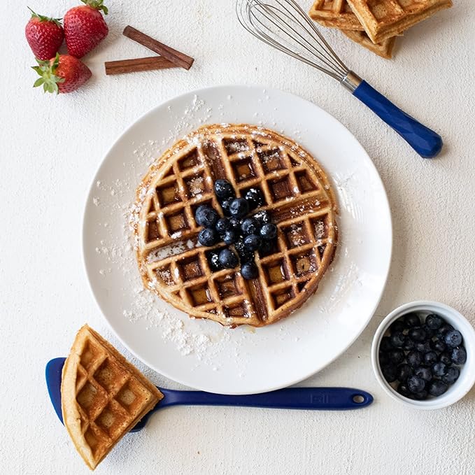 GIR: Get It Right Premium Silicone Spatula Turner - Non-Stick Heat Resistant Flip Spatula for Pancakes, Eggs, Cooking, Baking, and Mixing | Ultimate-13 IN IN, Navy