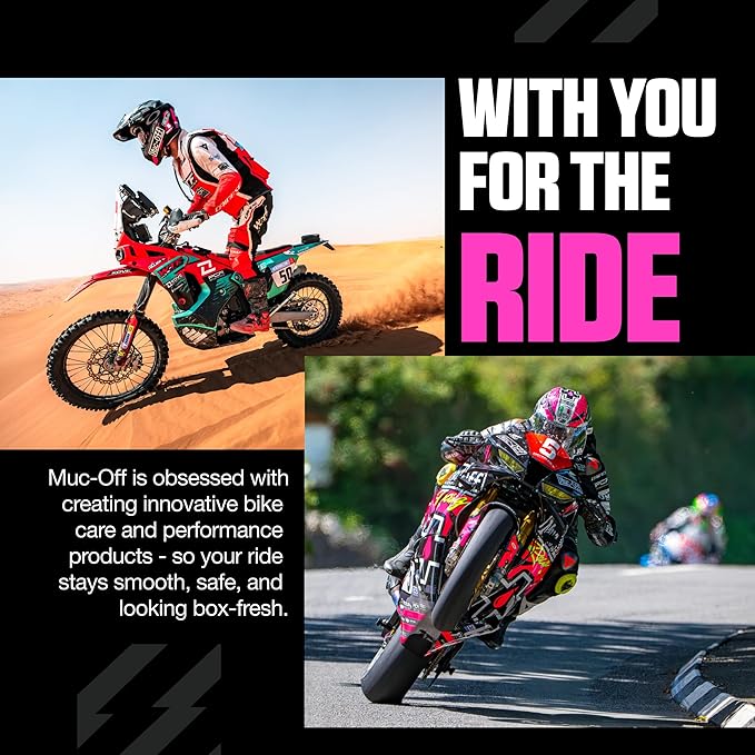 Muc-Off Microfiber Detailing Cloth - Compact Cleaning Cloth for Bicycle and Motorcycle Care - Polishing Cloth for Helmets, Visors and Goggles, Black