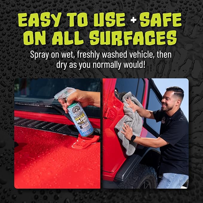 Chemical Guys After Wash Sprayable Gloss Boosting Car Wash Drying Aid - 16 oz Car Detailing Spray Helps Reduce Water Spots, Adds Shine