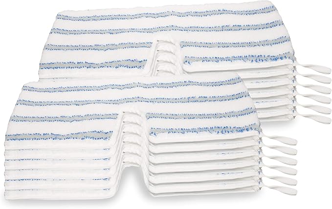 LTWHOME Design Replacement Dual-Sided Microfiber Scrub Mop Pads Fit for ProMist MAX Spray Mop (Pack of 12)