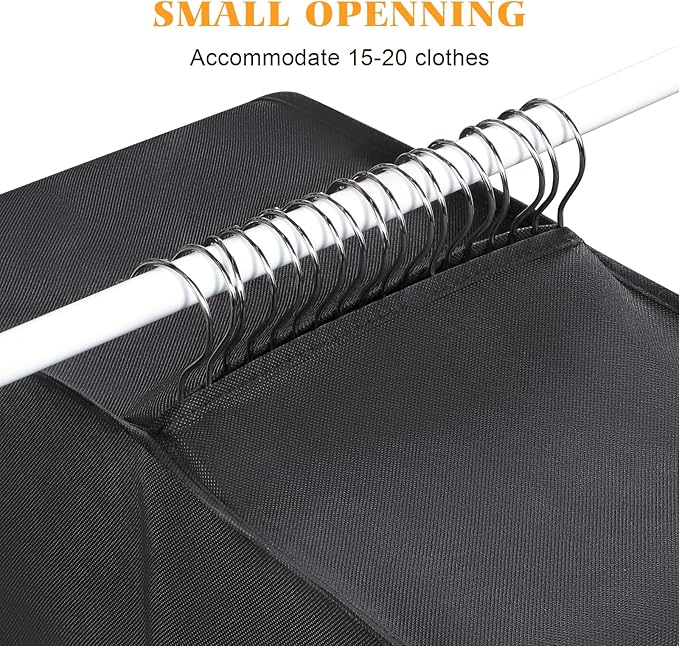 Garment Bags for Hanging Clothes, 50" Heavy Duty Suit Bags
