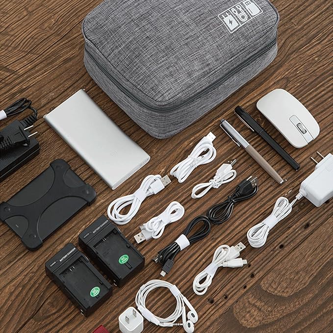 Organizer Case Small Electronic Devices USB Charger Accessories Mouse Phone Cable SD Power Bank Earphone