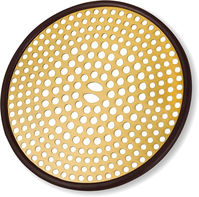 304 Stainless Steel Hair Catcher Shower Drain Cover with Silicone, Shower Stall Drain Strainer, Bathtub Hair Stopper