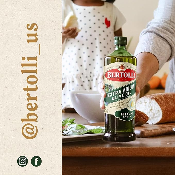 Bertolli Extra Virgin Olive Oil Spray, Rich Taste, Non-Aerosol, Contains Polyphenols, 4.9 fl oz, Pack of 6
