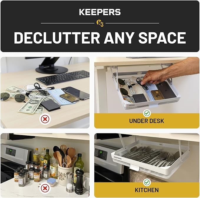 Everything Keeper, Organizer for Home, Kitchen, Bathroom, RV, Small Spaces