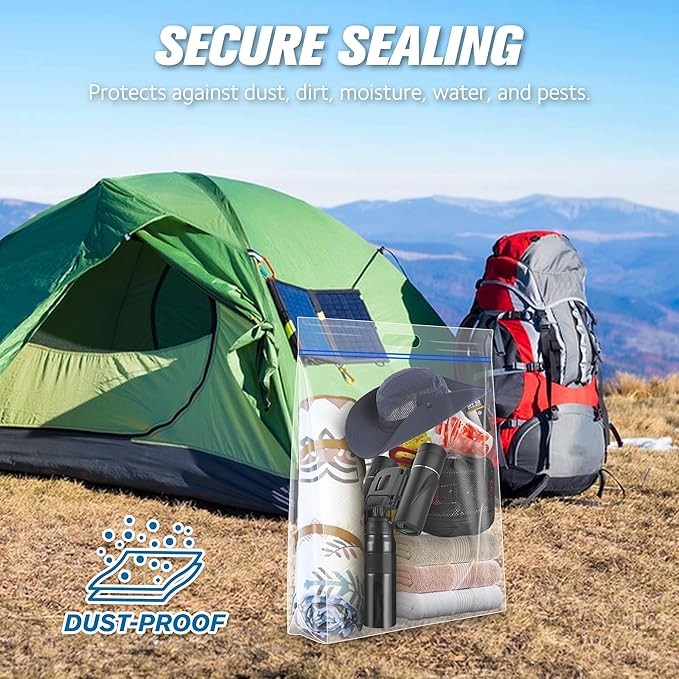25 Gallon Jumbo Storage Bags, Pack of 5