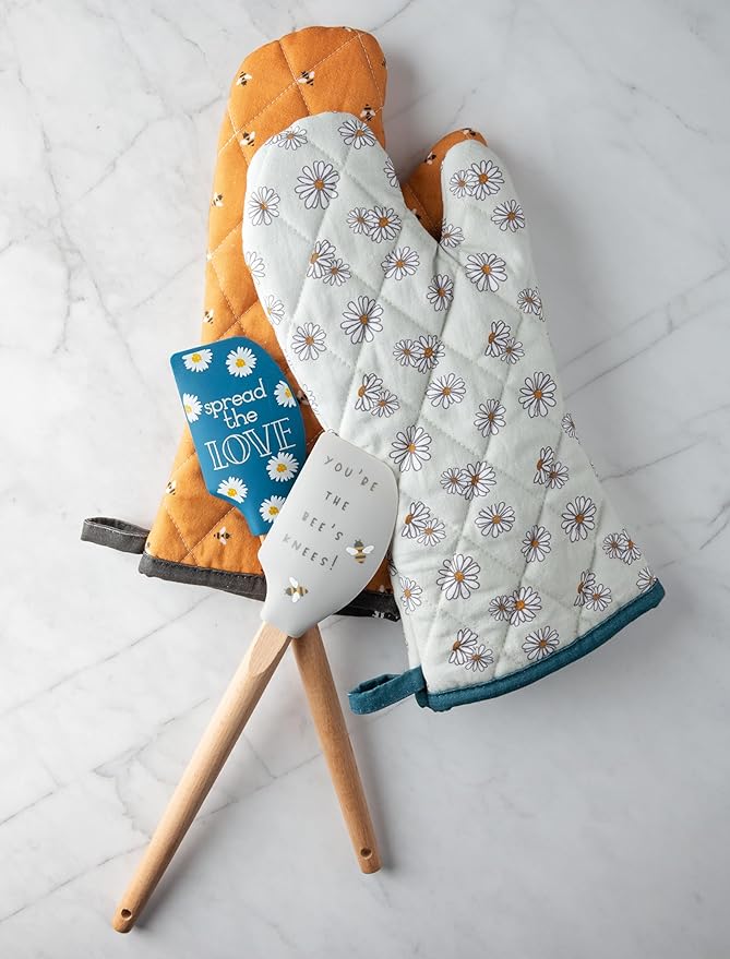 Karma, Silicone Spatula with Wood Handle Heat Resistant, Baking, cooking and Mixing Spatulas, Modern Farmhouse Kitchen Décor, Gift for Chef, Cooks, Housewarming Gift, Bird