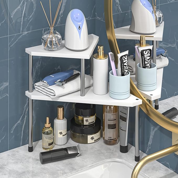 Bathroom Counter Organizer Over Sink for Toiletries Makeup