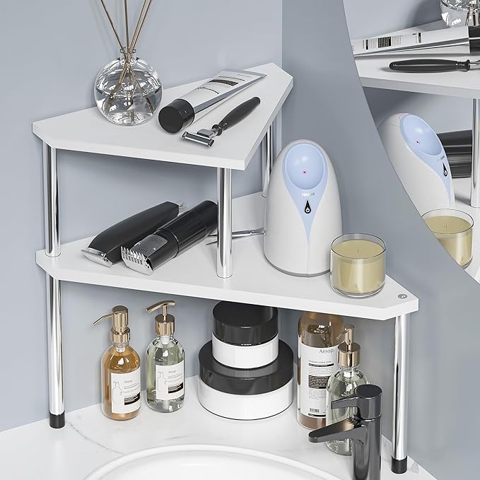 Bathroom Counter Organizer Over Sink for Toiletries Makeup