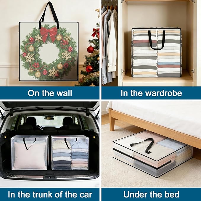 95L Under Bed Storage Bag, Under Bed Storage Containers