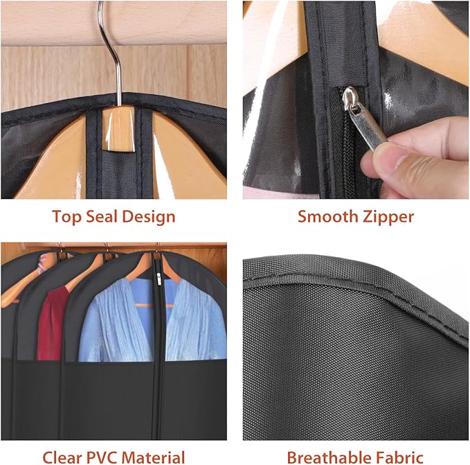 Garment Bag Suit Bag for Hanging Clothes