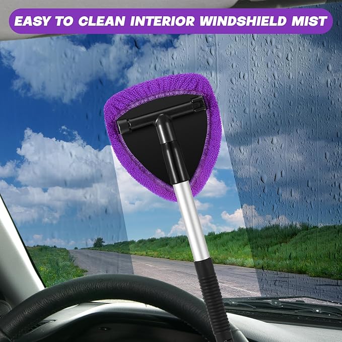 Baderke 10pc Windshield Cleaner Kit - Purple