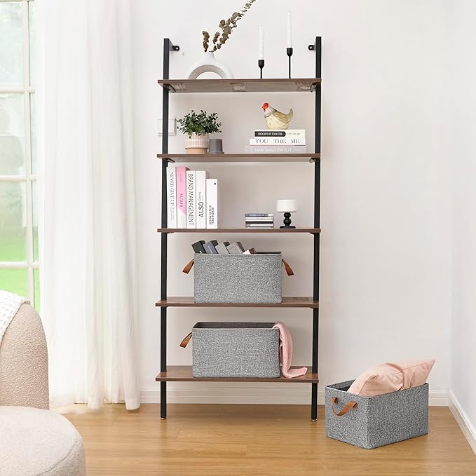 GRANNY SAYS Storage Baskets for Shelves, Closet Organizer Bins, Clothes Storage Bins with Metal Frame, Large Baskets for Organizing and Storage