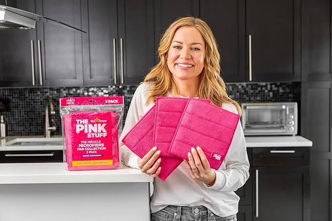 Stardrops – The Pink Stuff – Miracle Microfibre Pad Collection 3 Pack