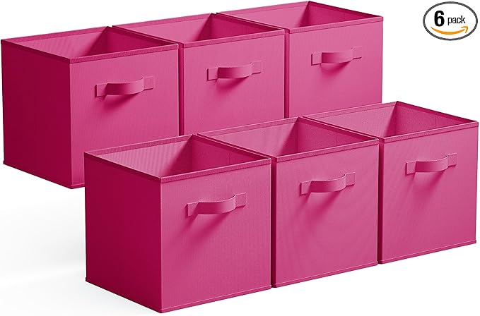 SAYS 11 Inch Cube Storage Bins, Cube Storage Organizer, Fabric Storage Bins
