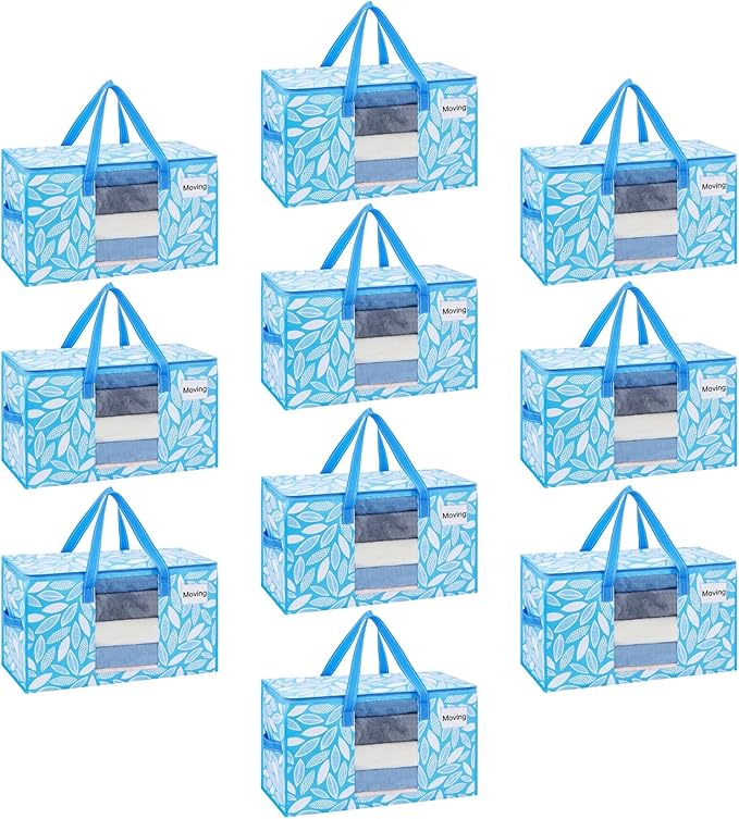 10 Pack Pack Heavy Duty Moving Bags