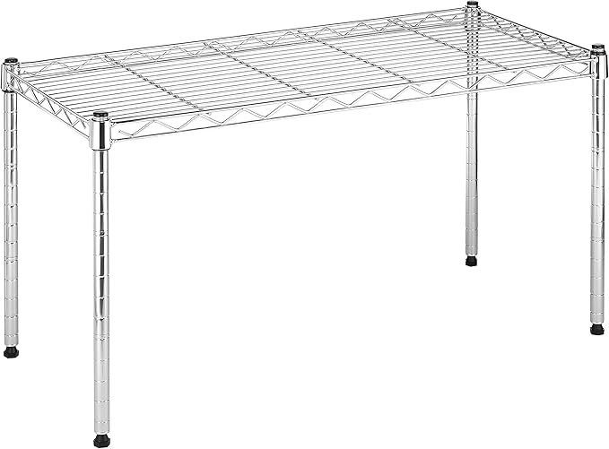 Wire Shelving Unit, Metal Storage Shelves, Durable Heavy Duty Shelf