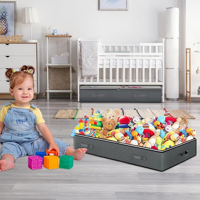 6 Pack Under Bed Storage Containers