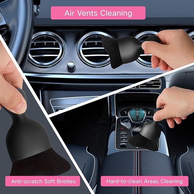 Qydipclin 10pc Window Cleaning Kit - Pink