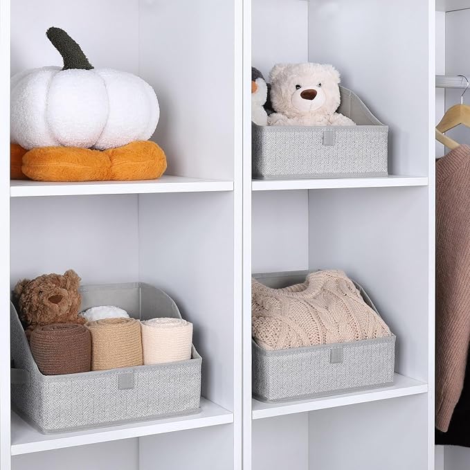 3 Pack Large Closet Storage Bins