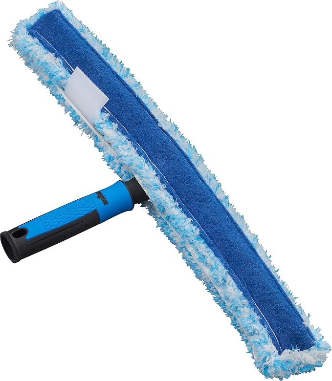 Unger Professional Grip Window Scrubber, 18"