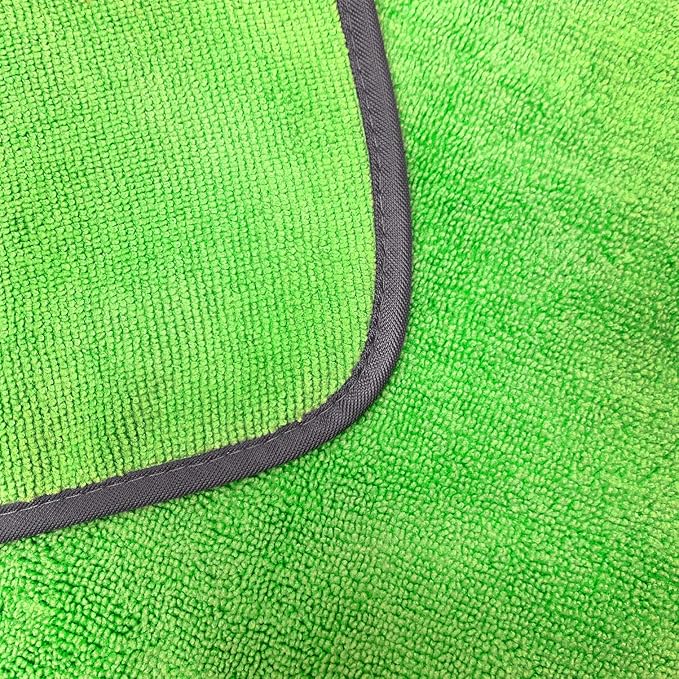 Detailer's Preference Large 320 GSM Microfiber Towels for Car Detailing, Washing, Drying, Ultra Soft Terry Weave, Scratch-Free, Lint-Free