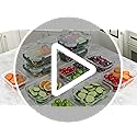 10 Packs 30 oz Glass Meal Prep Containers with Lids