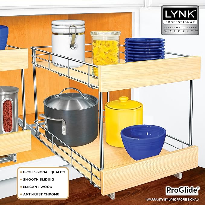 PROFESSIONAL® SELECT™ Pull Out Cabinet Organizer, 14" x 21"