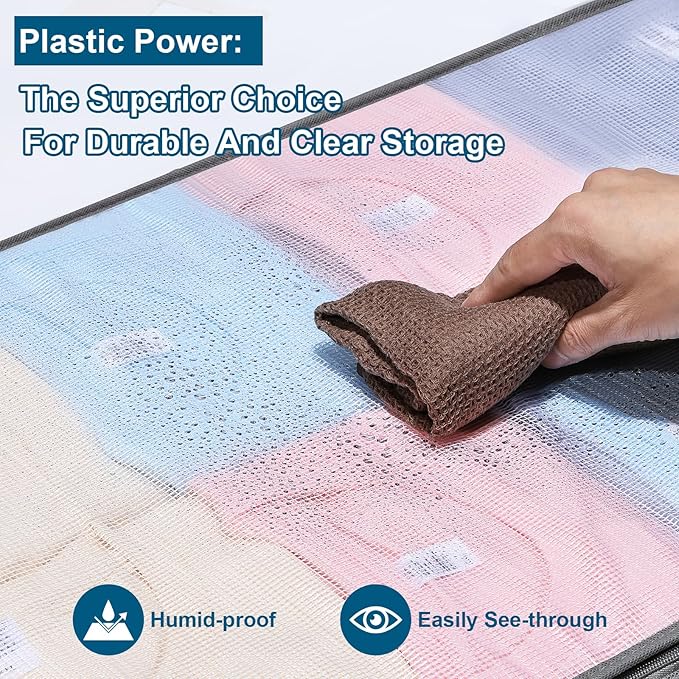 4 Packs Under Bed Storage Containers Bins
