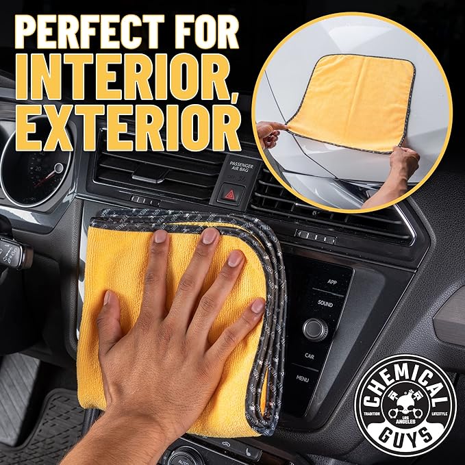 Chemical Guys HOL414 Total Interior Cleaner and Protectant, Refill Kit With 2 Dilution Bottles & 3 Premium Microfiber Towels (Safe for Cars, Trucks