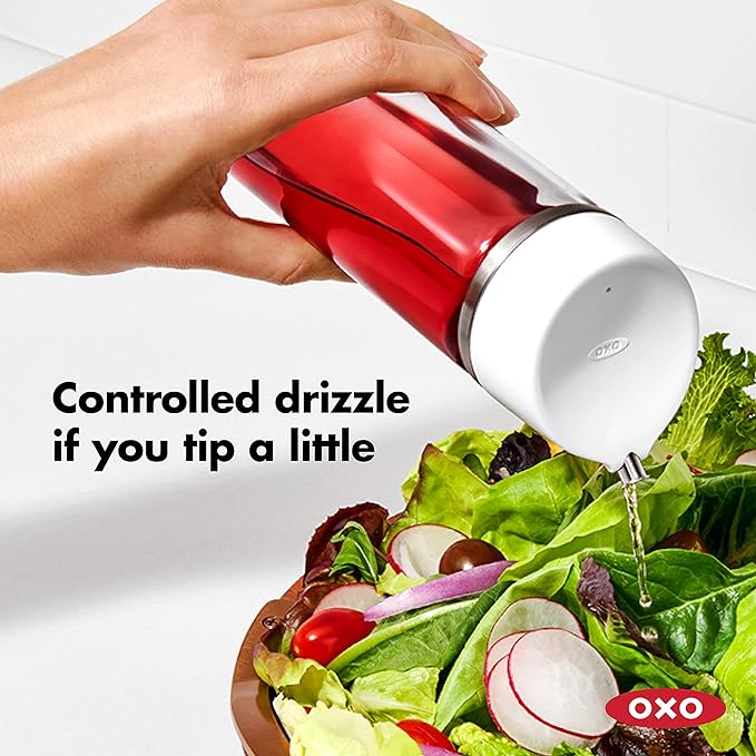 OXO Good Grips 12 oz Precision Pour Glass Oil Dispenser and Bottle Set