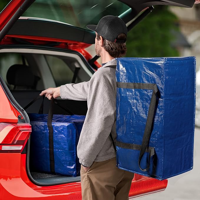Heavy Duty Moving Bags, 6 Pack