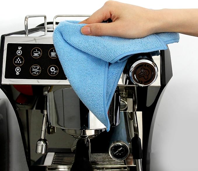 Dri Professional Extra-Thick Microfiber Cleaning Cloth 36 Pack Blue (16IN x 16IN, 300GSM, Commercial Grade All-Purpose Microfiber Highly Absorbent, LINT-Free, Streak-Free Cleaning Towels)